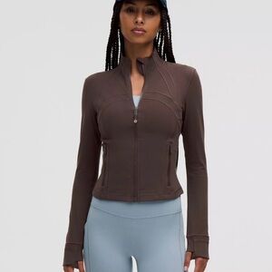 Lululemon Espresso cropped define jacket